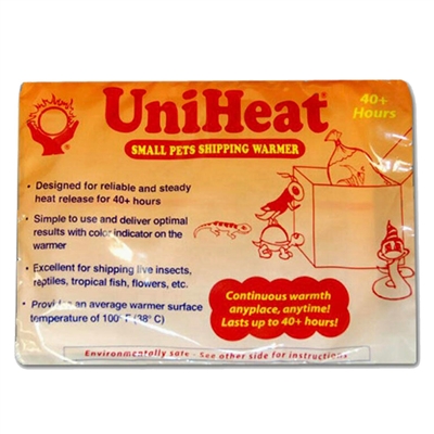 60 Hour UniHeat Shipping Warmer